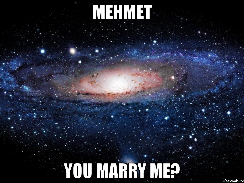 Mehmet You marry me?, Мем Вселенная