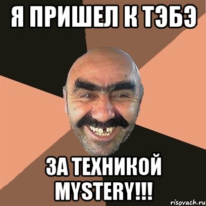 Я пришел к тэбэ За техникой Mystery!!!, Мем Я твой дом труба шатал