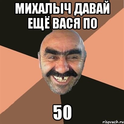 михалыч давай ещё вася по 50, Мем Я твой дом труба шатал