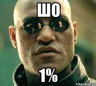 шо 1%, Мем  а что если я скажу тебе