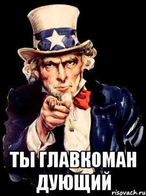  ты главкоман дующий, Мем а ты
