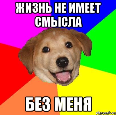 жизнь не имеет смысла без меня, Мем Advice Dog