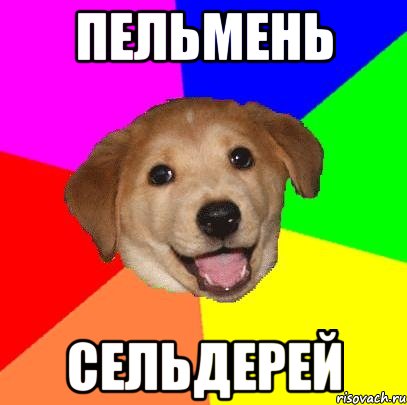 Пельмень Сельдерей, Мем Advice Dog