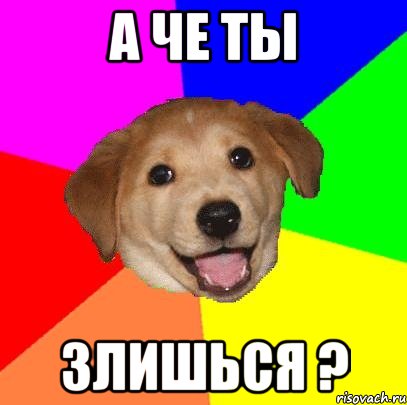 А че ты Злишься ?, Мем Advice Dog