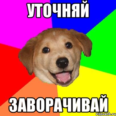 Уточняй Заворачивай, Мем Advice Dog