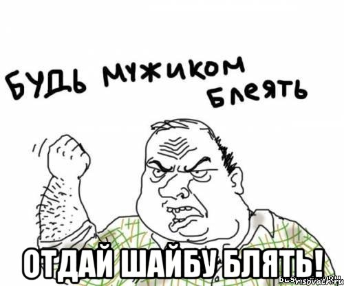  отдай шайбу блять!, Мем блять