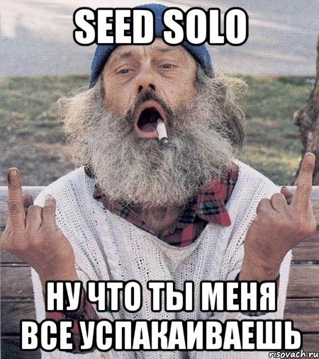 seed Solo ну что ты меня все успАкаиваешь, Мем Борода (Наша Раша)