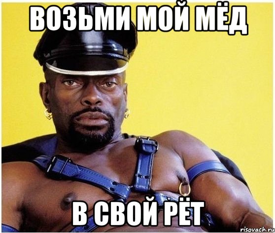 Возьми мой мёд В свой рёт, Мем Черный властелин