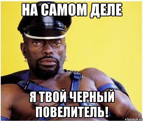 На самом деле Я твой черный повелитель!, Мем Черный властелин