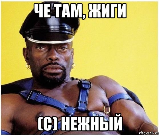 Че там, жиги (с) Нежный, Мем Черный властелин