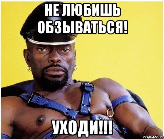 НЕ ЛЮБИШЬ ОБЗЫВАТЬСЯ! УХОДИ!!!, Мем Черный властелин
