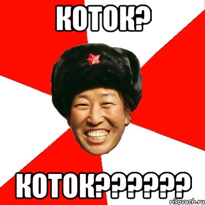 кОток? кОток??????, Мем China