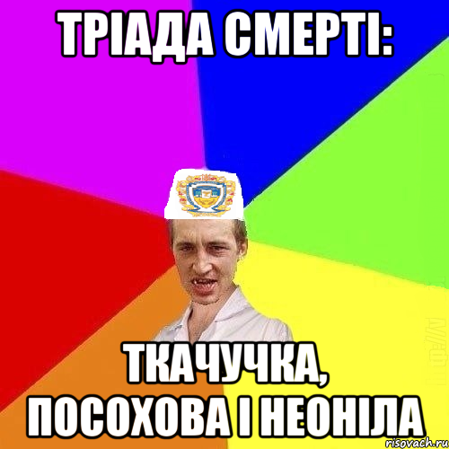 тріада смерті: Ткачучка, посохова і неоніла, Мем Чоткий Паца Горбачевського