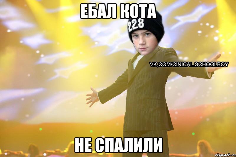 ебал кота не спалили