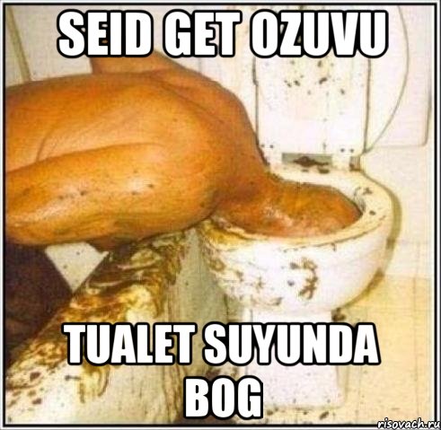 Seid Get ozuvu tualet suyunda bog, Мем Дайвер