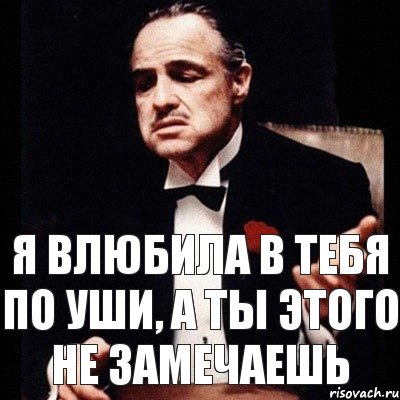 Я влюбила в тебя по уши, а ты этого не замечаешь, Комикс Дон Вито Корлеоне 1