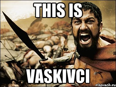 THIS IS VASKIVCI, Мем Это Спарта