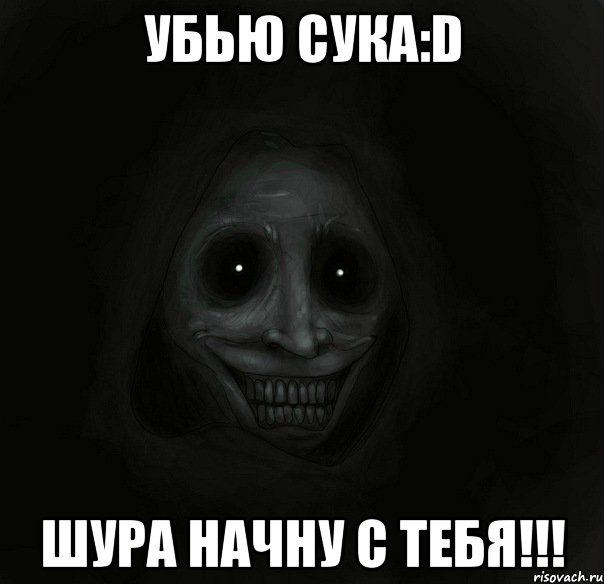 убью сука:D шура начну с тебя!!!, Мем Ночной гость