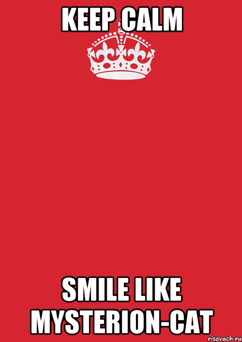 Keep Calm Smile like Mysterion-cat, Комикс Keep Calm 3