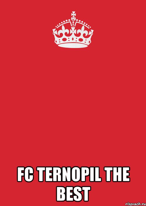  FC Ternopil The best, Комикс Keep Calm 3