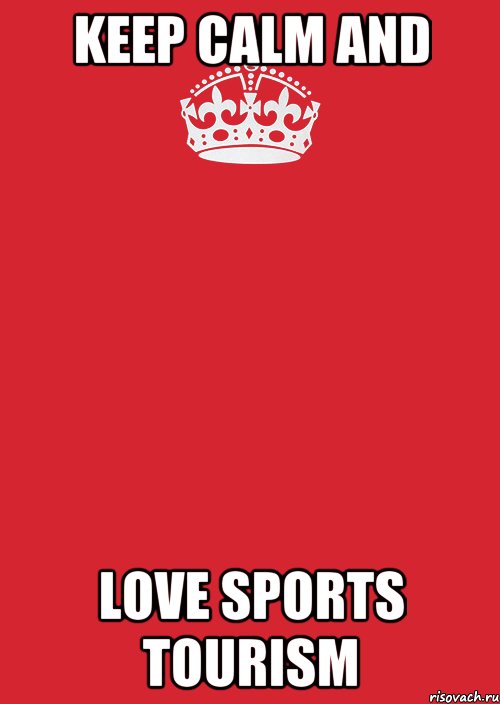 Keep Calm and Love sports tourism, Комикс Keep Calm 3