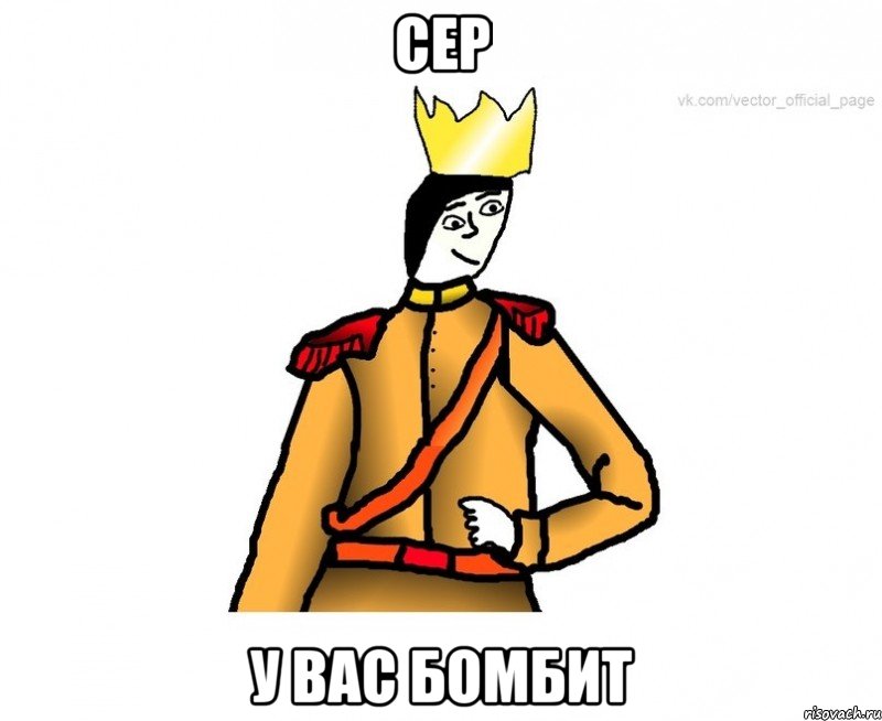 Сер У вас бомбит