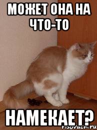 Может она на что-то намекает?