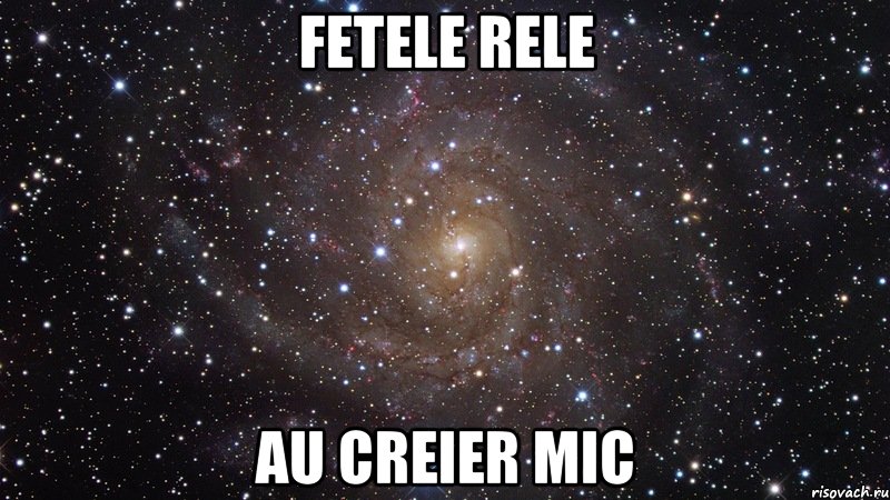 Fetele rele au creier mic, Мем  Космос (офигенно)