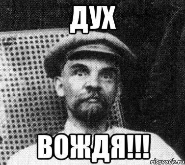 ДУХ ВОЖДЯ!!!, Мем   Ленин удивлен