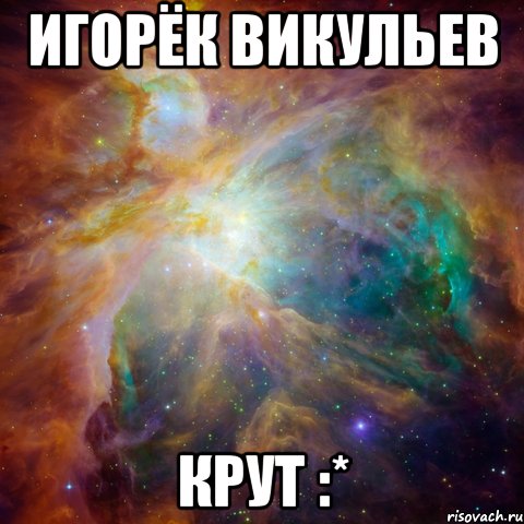 Игорёк Викульев Крут :*