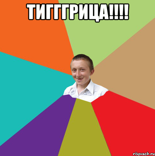 ТИГГГРИЦА!!!! , Мем  малый паца