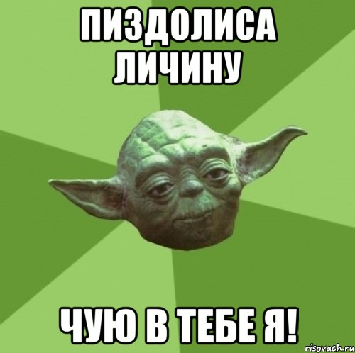 пиздолиса личину чую в тебе я!, Мем Мастер Йода