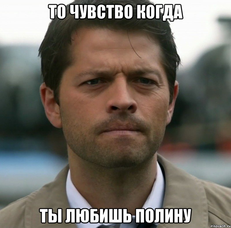 То чувство когда ты любишь Полину