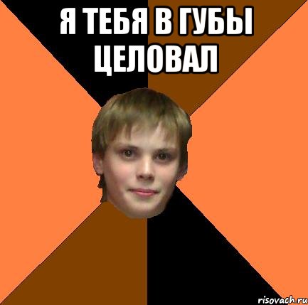 Я тебя в губы целовал 