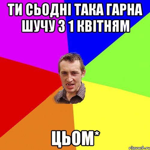 ти сьодні така гарна шучу з 1 квітням цьом*, Мем Чоткий паца