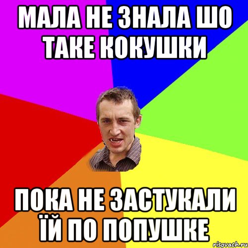 Мала не знала шо таке кокушки Пока не застукали їй по попушке, Мем Чоткий паца