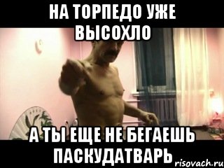 на торпедо уже высохло а ты еще не бегаешь паскудатварь, Мем Паскуда тварь