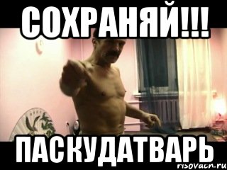 СОХРАНЯЙ!!! ПАСКУДАТВАРЬ, Мем Паскуда тварь