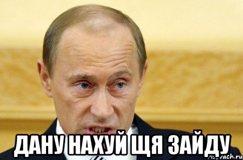  дану нахуй щя зайду, Мем путин