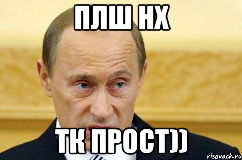 ПЛШ НХ ТК ПРОСТ)), Мем путин