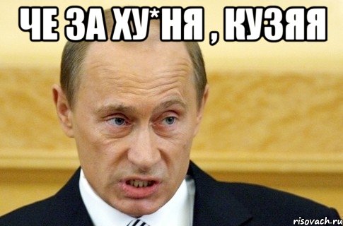 Че за ху*ня , Кузяя , Мем путин