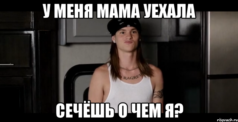 у меня мама уехала сечёшь о чем я?, Мем сечешь