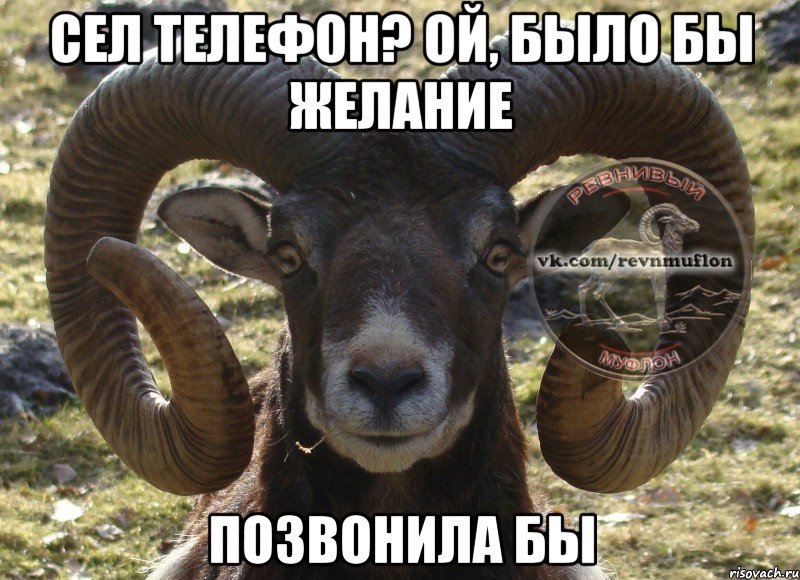 сел телефон? ой, было бы желание позвонила бы