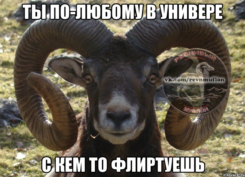 ты по-любому в универе с кем то флиртуешь