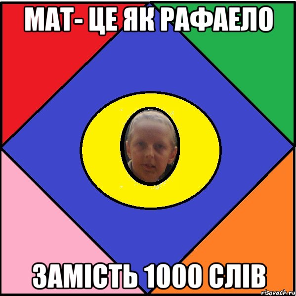 Мат- це як рафаело замість 1000 слів