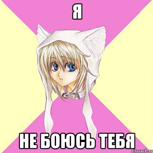 я не боюсь тебя