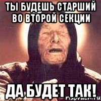 Ты будешь старший во второй секции Да будет так!, Мем Ванга (цвет)