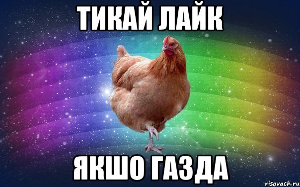 тикай лайк якшо газда