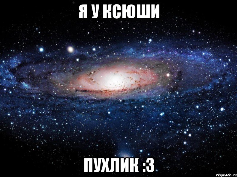 Я у Ксюши Пухлик :3, Мем Вселенная