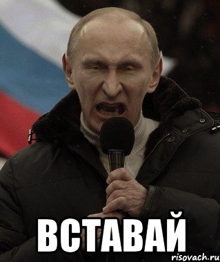  ВСТАВАЙ, Мем вставай
